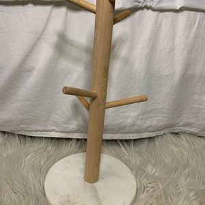 Marble / Wood Mug Tree